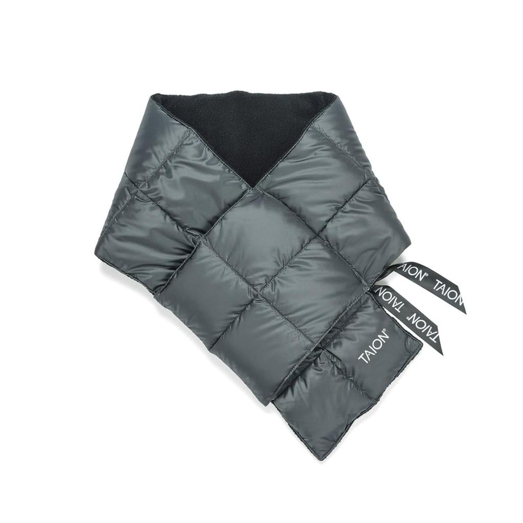 Taion Down Muffler 201A Gray Charcoal