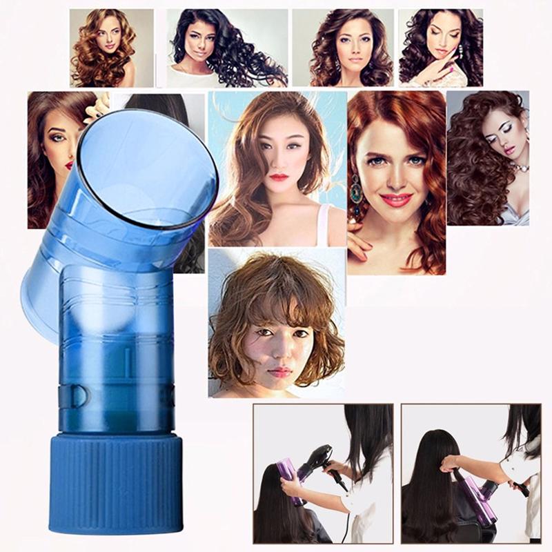Diy Hair Diffuser Salon Magic Hair Roller Drying Cap Blow Dryer Wind Curl Hair