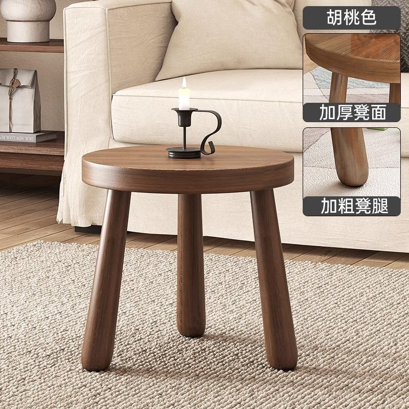 Портативный низкий табурет из черного ореха, удобная скамья, несколько сцен, домашний табурет, устойчивая деревянная мебель