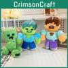 Minecraft Creeper Steve Enderman Plush Toy With Short Pile Fabric For Kids And Collectors