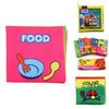 Soft And Colorful Intelligence Development Cloth Bed Cognize Book For Kids Infants