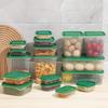 17Pcs/Set Plastic Fresh Keeping Box with Lid Airtight Container Meal Prep Container Dishwasher