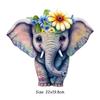 Этническая нашивка со слоном, термотрансферная нашивка, Ropa, термопресс, толстовки с аппликацией, наклейка на одежду, футболка, нашивка с изображением животного своими руками