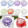 Круглые/Овальные Корзины для Хранения Плетеные вручную Плетеная Цветочная Корзина Для Растений Дом Свадьба