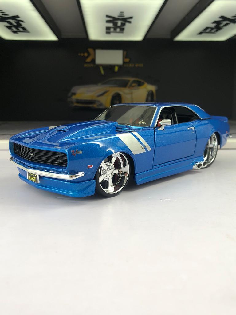 Майсто 1:24 1968 Chevrolet Camaro Z/28 модель автомобиля, декоративное изделие из металлического цинкового сплава, коллекционный подарочный автомобиль
