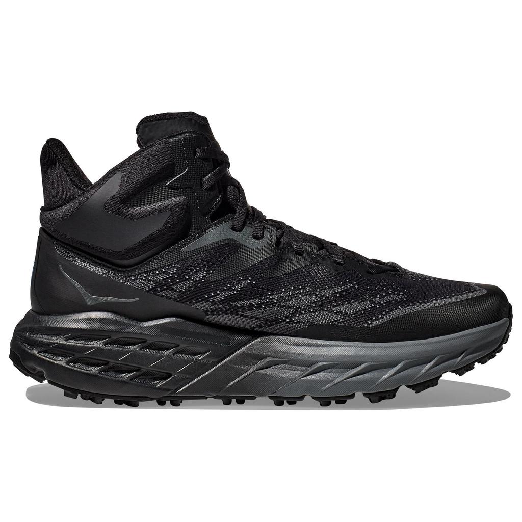 Мужские кроссовки HOKA Speedgoat 5 Mid GORE-TEX Triple Black 1127918-BBLC