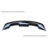 Ford Mustang GT500 Sport Carbon Fiber Pattern Rear Spoiler (2015-2021) - No-Drill Installation