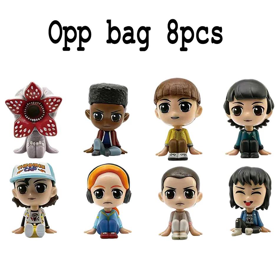 Popular New 4-Inch Strange Story Man Eating Flower Hand Office Model Ornament With Base 8 Desktop Decoration Ornaments Gifts