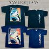 Samurai Jeans Sjst26103 Heavyweight Tshirt Short Sleeve One Wash Made In Japan