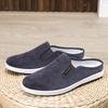 Velvet Cloth Surface, One Pedal, Half Support Soft Sole, Comfortable, Light and Breathable Old Beijing Cloth Shoes