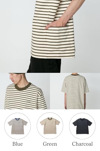 Snow Peak Heavy Cotton Border T-Shirt