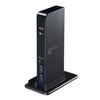 SANWA SUPPLY Док-станция x 2 x 2 x 1 микрофон с подставкой для планшета 4K-совместимый USB3.1 (Порты USB2.0/порты USB3.1/порт Type-C/RJ-45/наушники