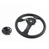 LESQUE Dirt Pit Bike 300mm Steering Wheel 6 Holes Easy Install Motocross Handle Bar For ATV UTV Go Kart 125 150CC Karting