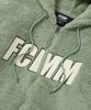 Джемпер из флиса с большим логотипом Fcmm - Мятный