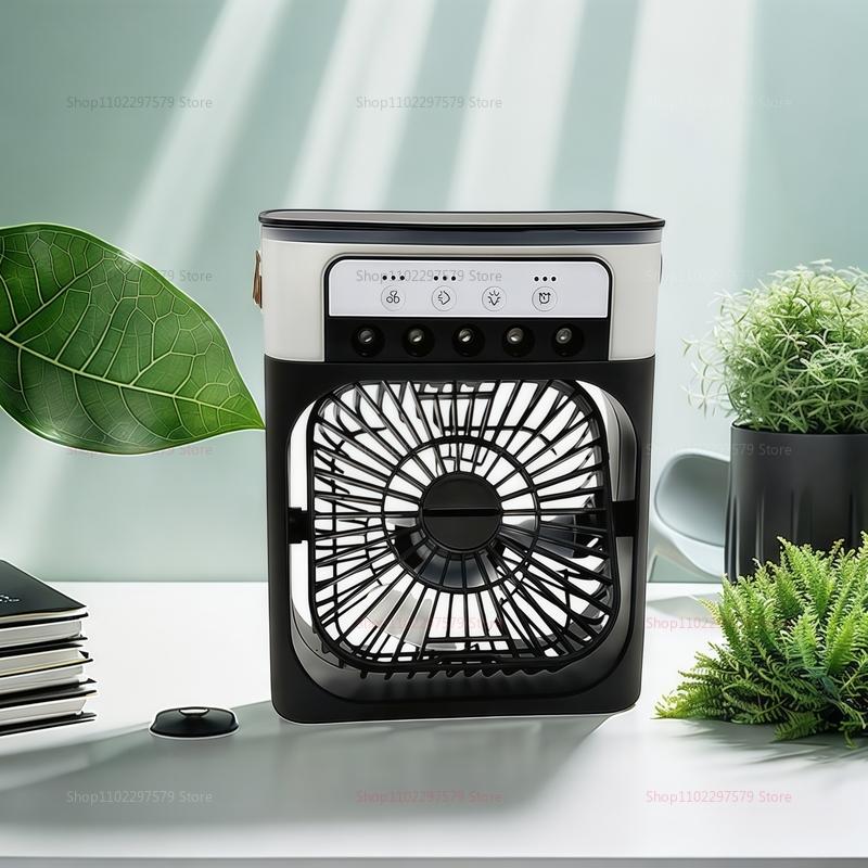 Новый 3 в 1 вентилятор кондиционер бытовой небольшой охладитель воздуха светодиодный ночник портативный увлажнитель воздуха вентилятор для регулировки воздуха офисный домашний вентилятор