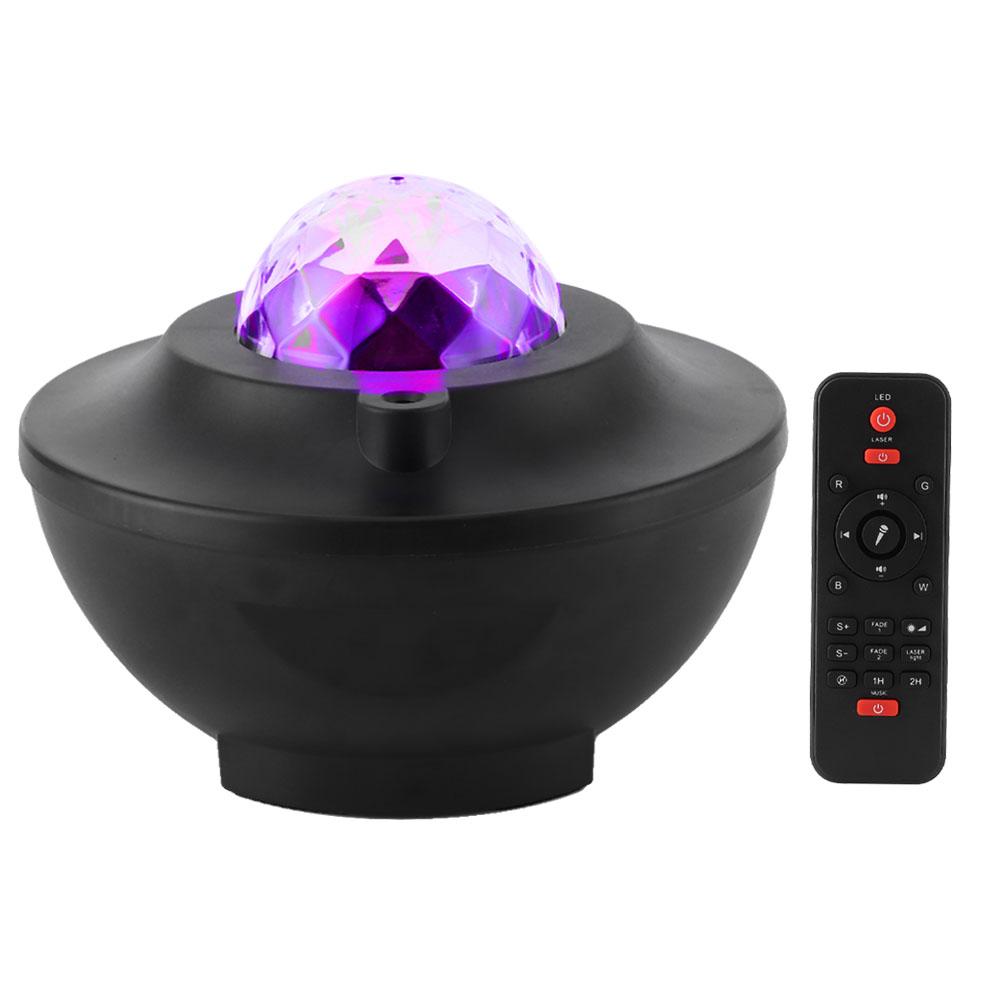 Проекционная лампа RGB Star Bluetooth USB Голосовое управление Музыкальный плеер Светодиодный ночник Подарок на день рождения