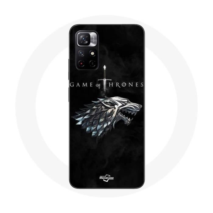 Coque - Game Of Thrones - Redmi Note 11 5G - Souple - Blanc - House Stark