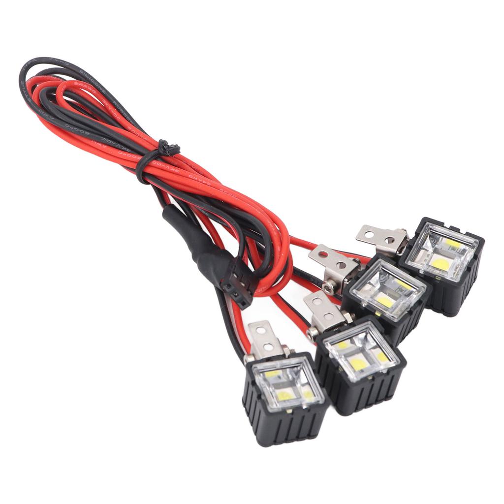 RC Car Front Spotlight for Axial for SCX10 90046 for Redcat White Lighting High Brightness LED Headlight for 1:10 RC