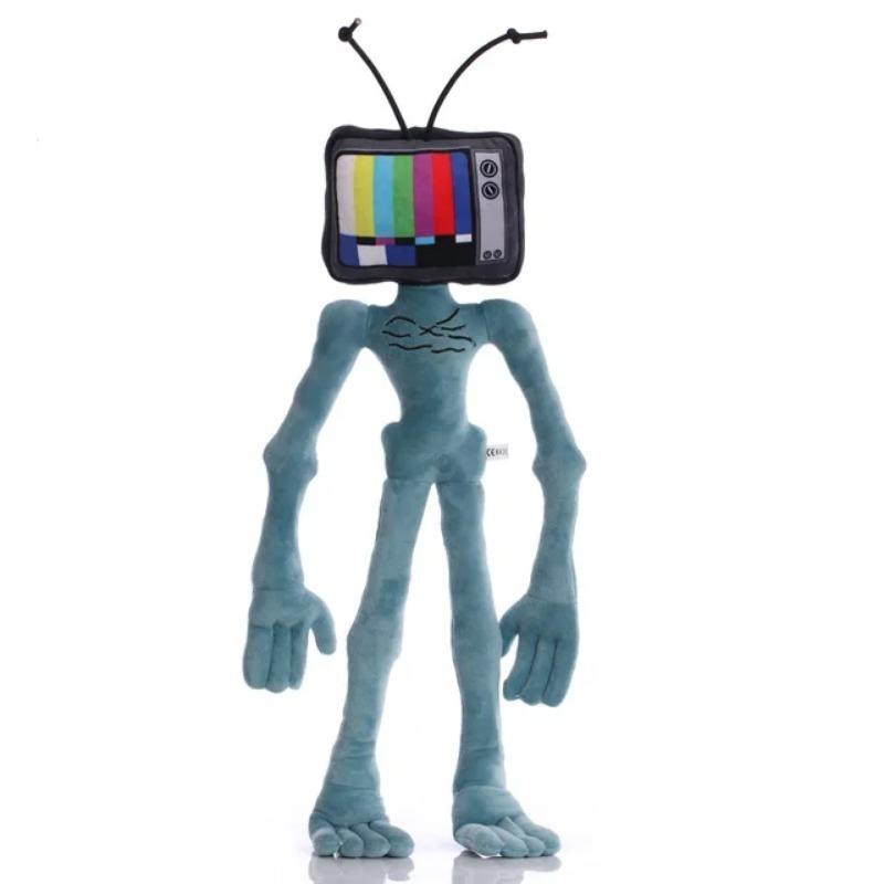 Аниме голова сирены, плюшевые куклы, игрушки, страшные, черные, белые, красные, голова сирены, кошка, арахис, мягкая мультяшная мягкая фигурка, подарки для детей