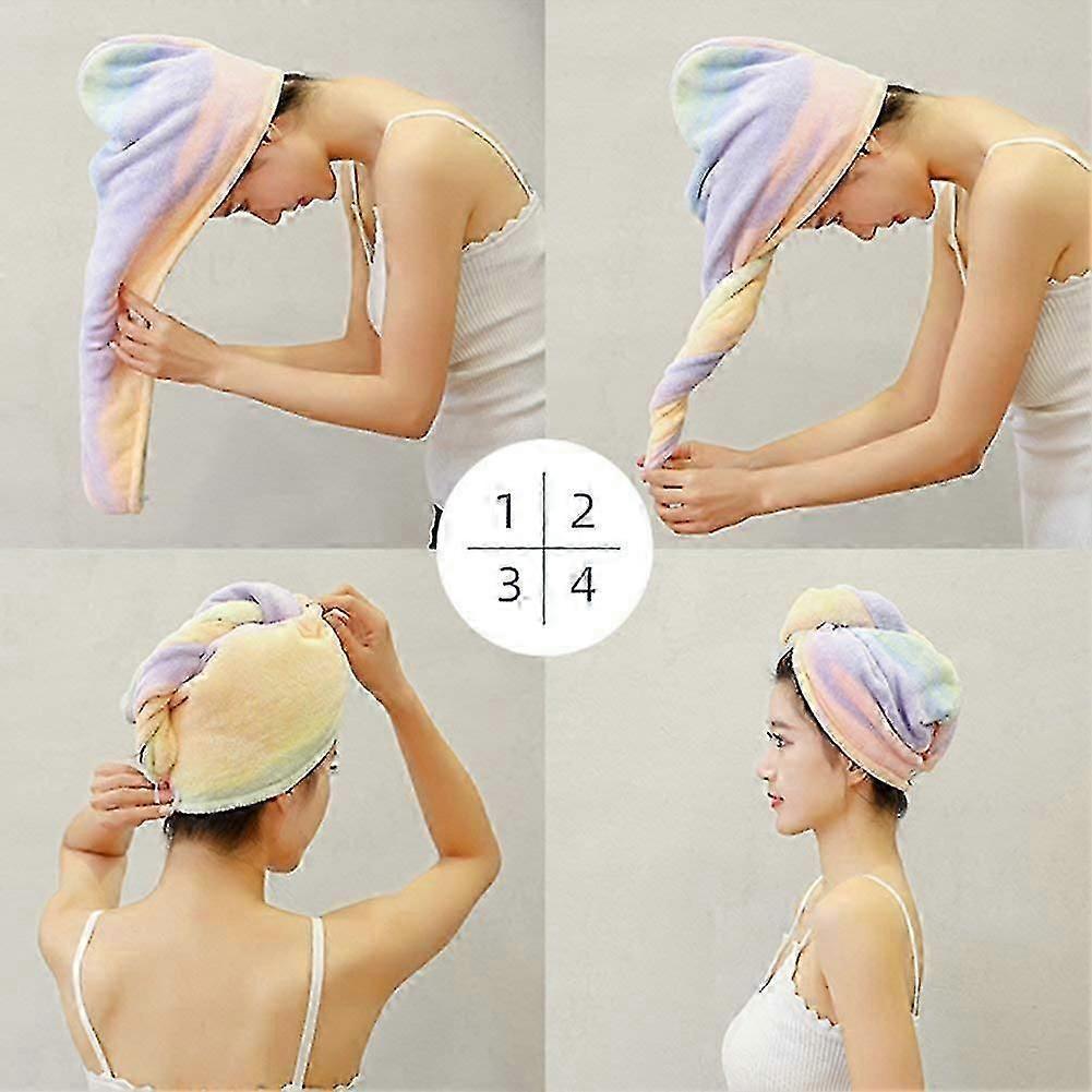 Luxury Microfiber Hair Turban for Women: Quick-Drying, Gentle, and Ideal for Everyday Use