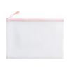 File Bag Large Capacity Storage A4 Files Stationery Carrying Case Transparent Visual Design Portable Document Organizer