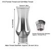 Stainless Steel Pond Water Fountain Nozzle Cedar Spray Fountain Head  Garden Pond Use