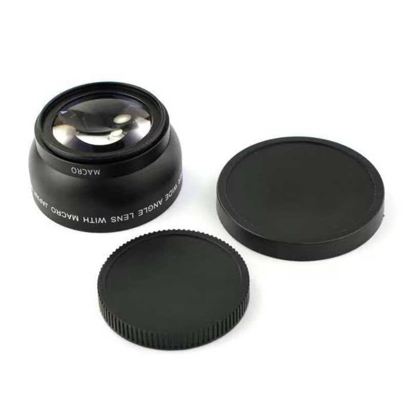 52MM 0.45x Wide Angle Lens Macro Lens for D5000 D5100 D3100 D7000 D3200 D80 D90 D3200 18-55MM Camera