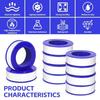 Plumbing Sealant Tape 10PCS – Leak-Proof Thread Seal Tape for Water/Gas Pipes, No Oil Needed, Easy Fix