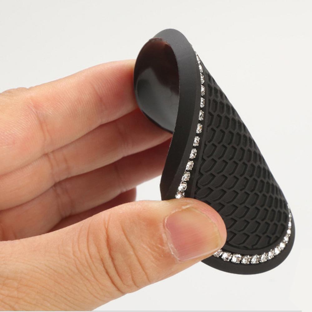 PVC Beverage Coaster Anti-Slip Drink Holder New Bling Car Coasters