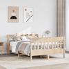 VidaXL Bed Frames Without Mattress 120x200 Cm Solid Pine Wood 3307008