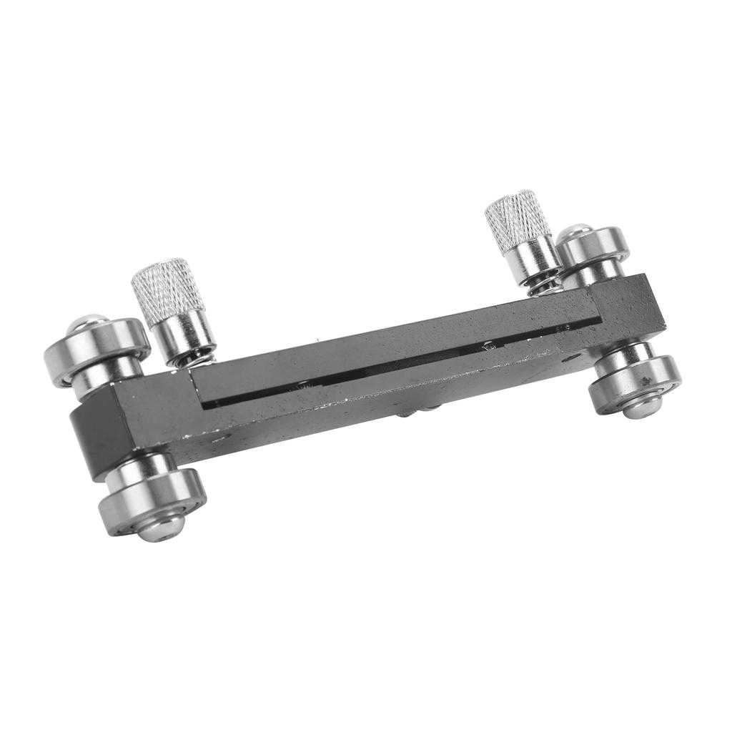 Регулируемый шлифовальный станок для порожков и бриджей, инструмент лютье из алюминиевого сплава для гитары, баса, черный