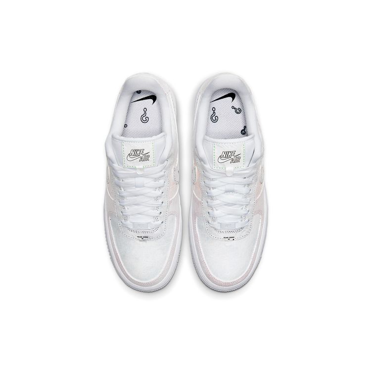Nike Женские кроссовки Air Force 1 Low LX Reveal белые многоцветные CJ1650-100