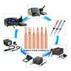 5PCS Soldering Iron 900M Soldering Iron Head Set Inside Hot Bare Copper Electric Soldering Iron Tip