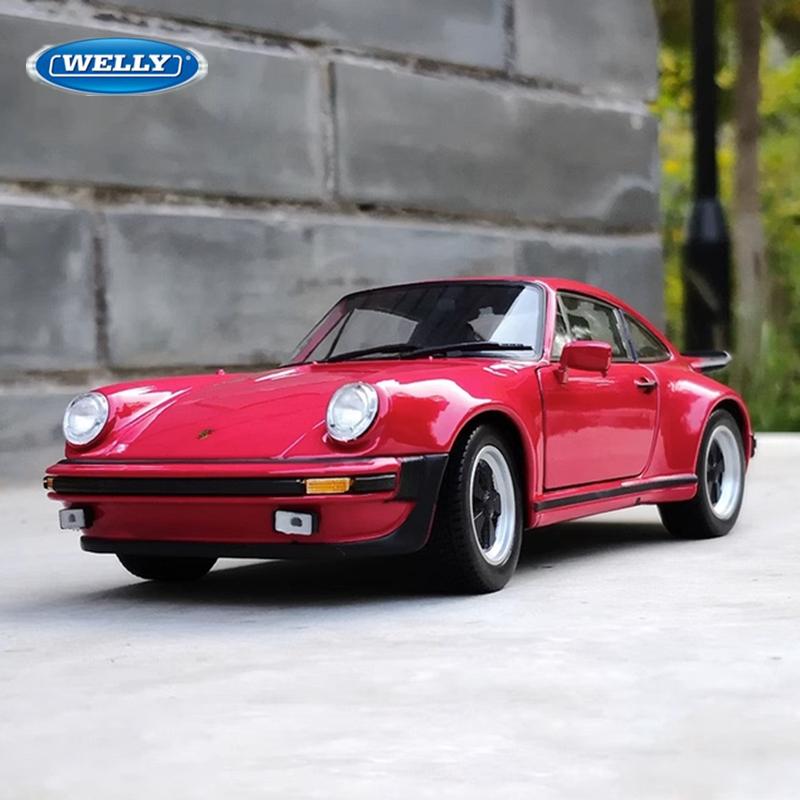 Welly 1/24 масштаб 1974 Porsche 911 Turbo 3.0 сплав спортивная модель автомобиля литая металлическая игрушечная модель автомобиля имитационная коллекция детский подарок