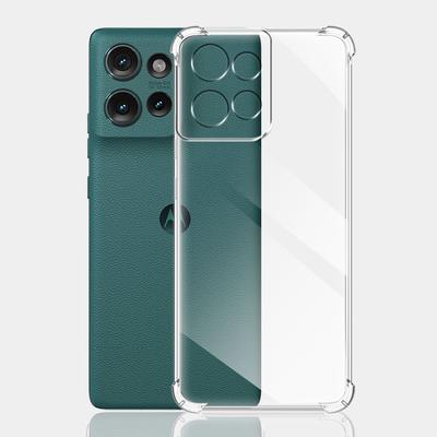 Для Moto Edge 50 Neo S50 чехол прозрачный противоударный подушка безопасности TPU мягкий силиконовый чехол для телефона Motorola Moto Edge 50 5G защитный бампер