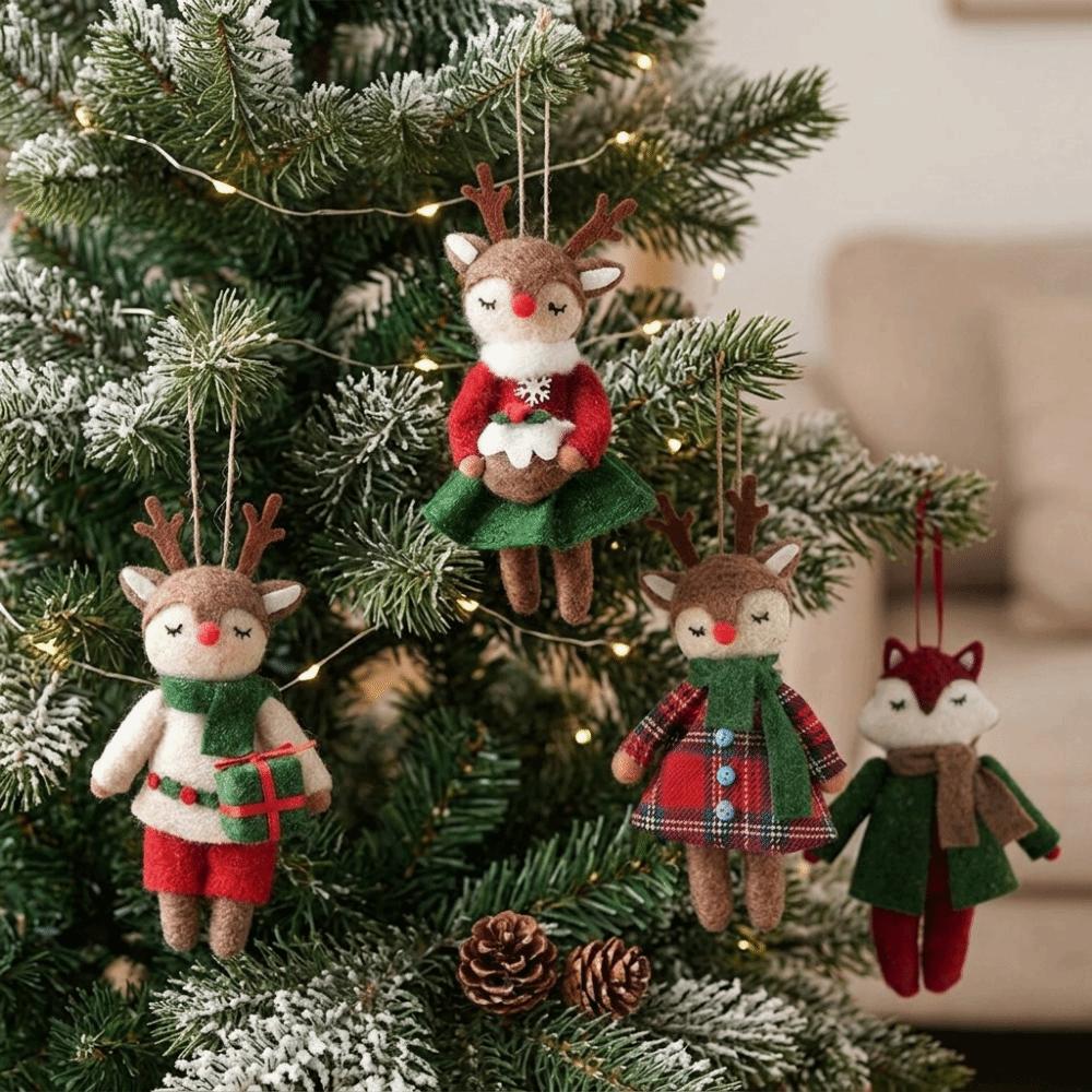 Creative Christmas Tree Decorations Durable Christmas Tree Hanging Pendant Craft Ornament