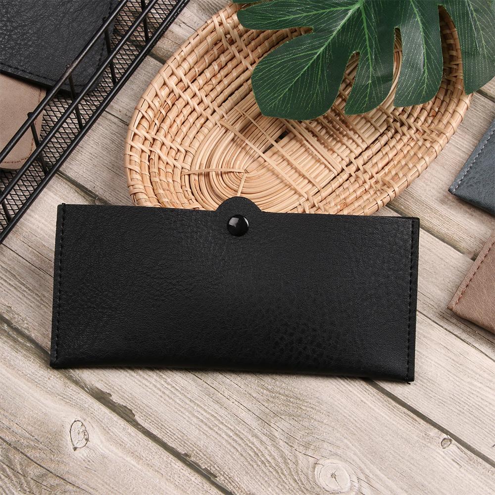 Мягкий PU кожаный портативный футляр для очков Защитный чехол для очков Чехол для очков для чтения