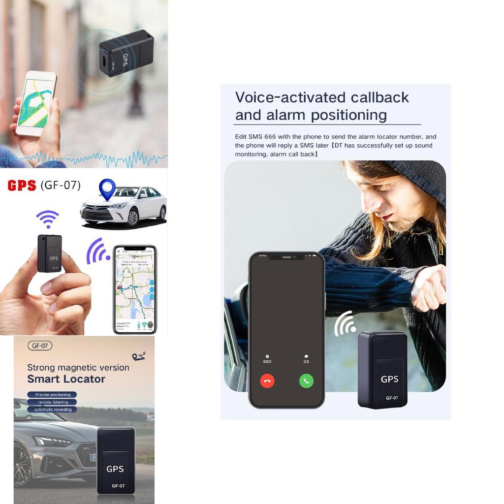 GPS-трекер для пожилых людей и детей с вибрацией, SOS и геозонами