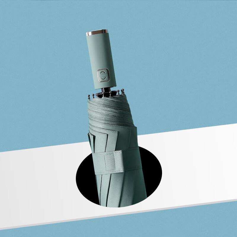 Автоматический тройной складной бизнес-зонт Nanqiao с 10 спицами