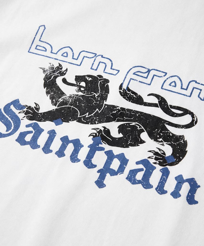 SAINTPAIN Sp Medieval Emblem Short Sleeve T-Shirt White