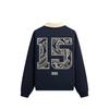 Kith Nelson Rugby Pullover Nocturnal Men Tops Blue KHM034746-413
