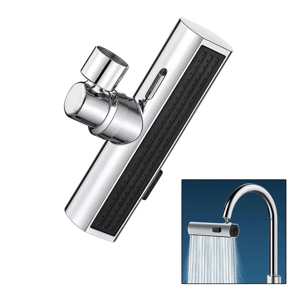 Кухонный смеситель распылитель вращающийся аэратор фильтр насадка брызгозащищенная удлинительная головка три режима водосберегающая насадка-распылитель