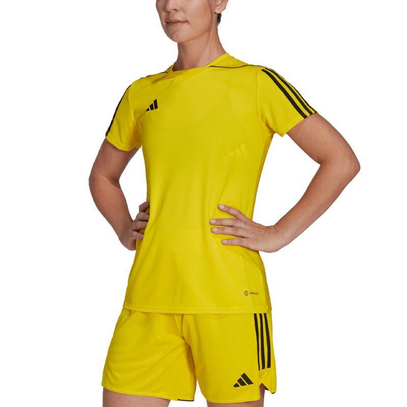 Женская футболка adidas Tiro 23 League Jersey желтая HR4614 - S