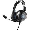 Audio-Technica Игровая гарнитура ATH-GDL3/открытая/PC/PS4/PS5/Switch/Xbox One/съемный микрофон/3,5 мм...
