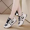 2025 Spring New Women's Little White Shoes Leather Surface Light and Versatile Running Sports and Leisure Women's Shoes Flat-soled Small Leather Shoes