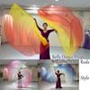 Scalable Rods Semi-circular Flags Multicolor Dance Props New Colorful Scarves Flag