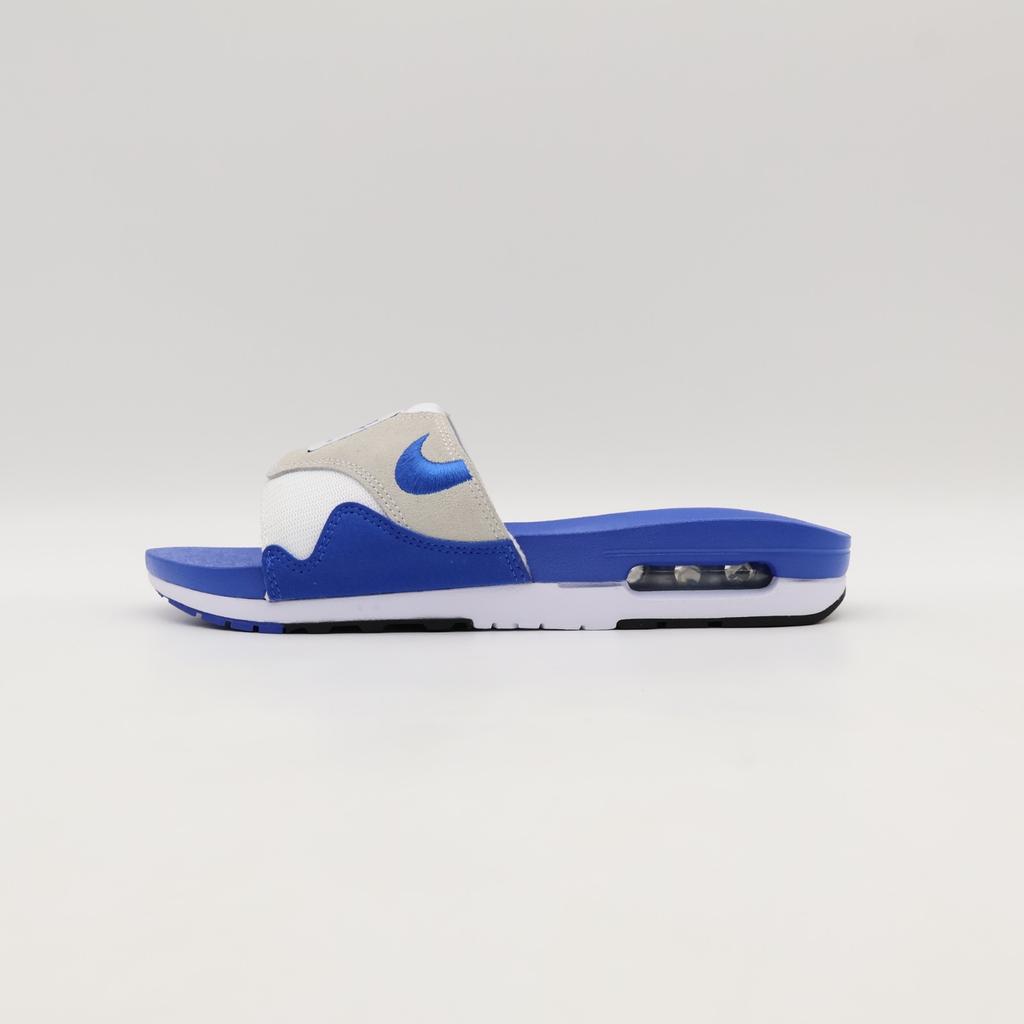 FJ4007-100 Nike Air Max 1 Шлепанцы Королевский (Мужской)