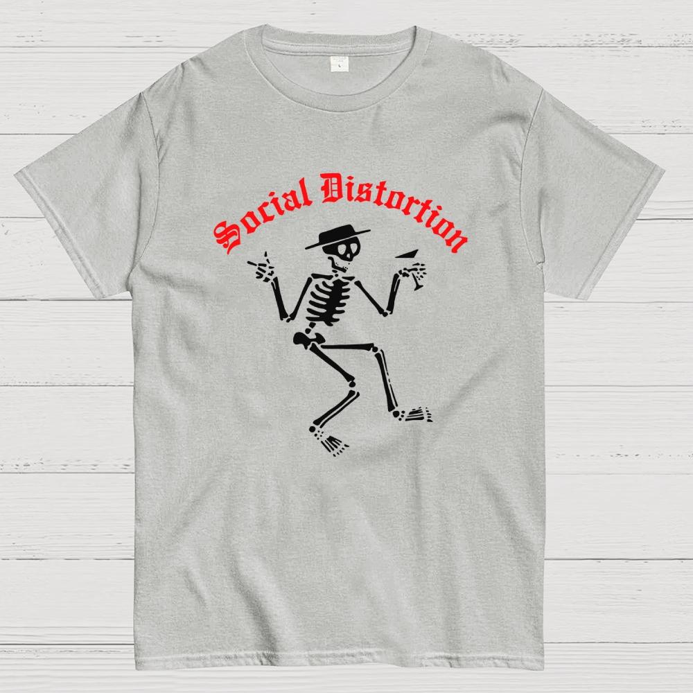 Social Distortion Cotton Summer Casual Cool Loose T-Shirt