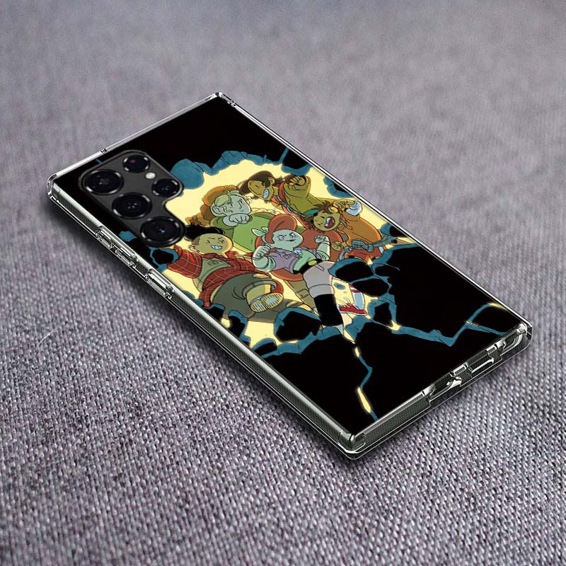 L-Lumberjanes Phone Case For Samsung Galaxy S24 S23 S21 S20 FE S22 S26 Ultra S25 Edge S10 Plus Cover Clear TPU Capa Shell Coque