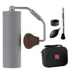 1Zpresso X-Ultra Hand Coffee Mill, Gray, Mortar-Style Grinder, Stainless Steel Blade, Adjustable Grind Size